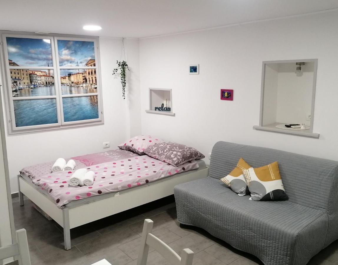 Apartment Dorina Piran Eksteriør billede